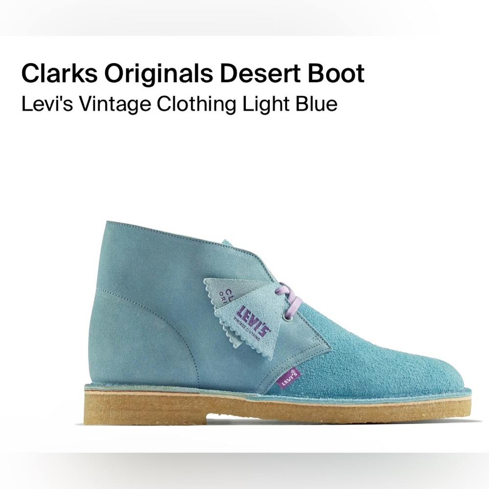 Clark’s Originals X Levi’s Desert Boot